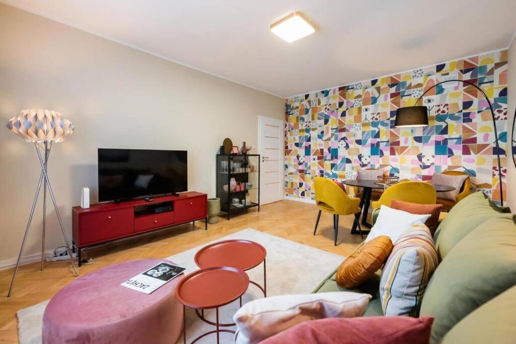 Eclectic City Apartment Near Old Town Warsaw Luaran gambar